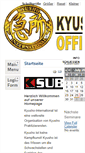 Mobile Screenshot of kyusho-international.ch